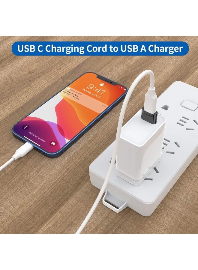 محول USB من النوع C أنثى إلى USB-A ذكر بتقنية OTG، محول بيانات وشحن سريع بتقنية PD، مصنوع من سبائك الألومنيوم، قطعتان (أسود وفضي). - Image 4